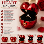 Pop-up Heart Ring Box